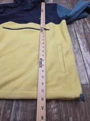 Massive Outdoor Hoodie Mens Small Colorful Pullover Blue Yellow