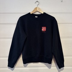 Uniqlo UT Keith Haring Coca-Cola Sweatshirt Mens XXS Black Crewneck Pop Art Logo