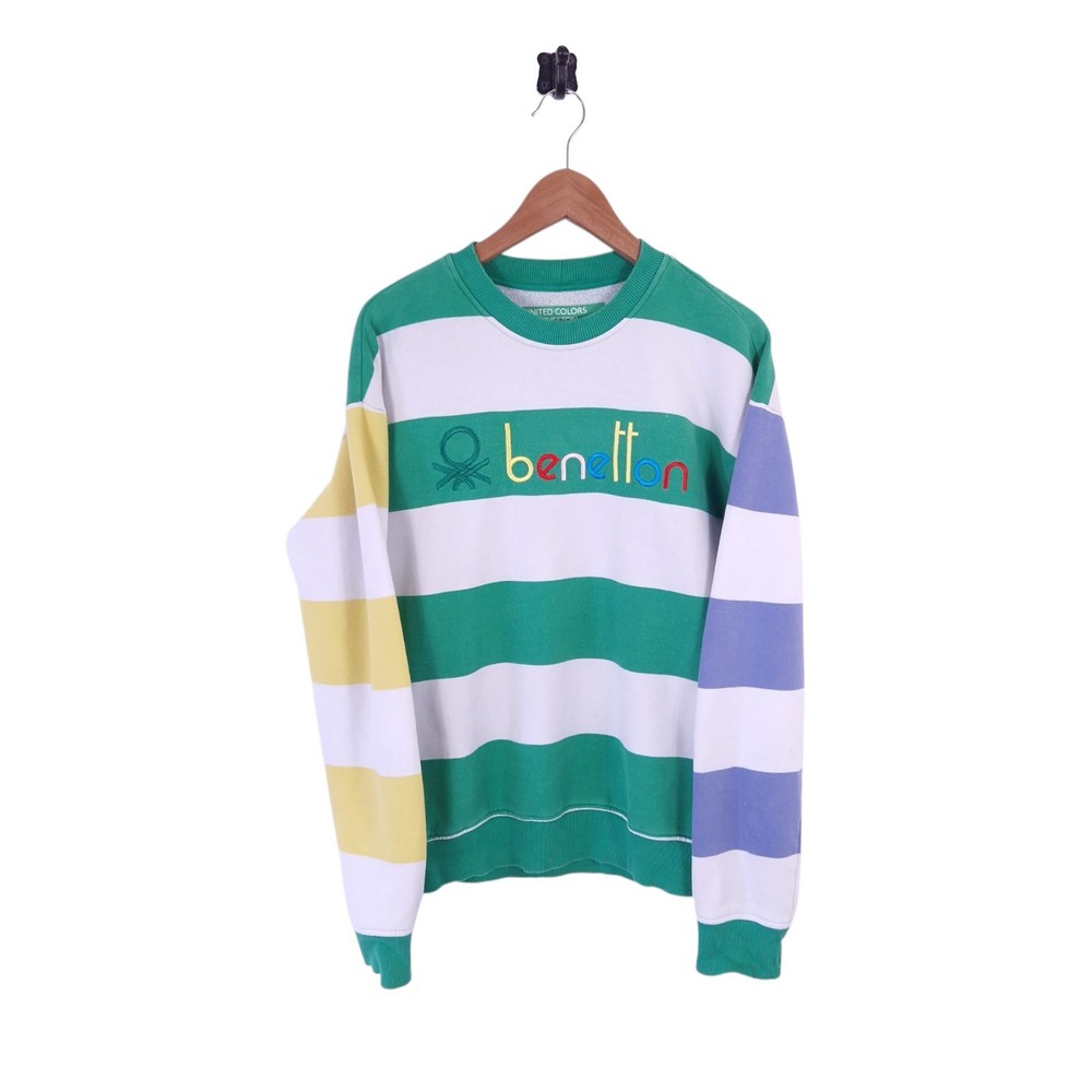 Mens United Colors of Benetton Jumper Sweatshirt Small
