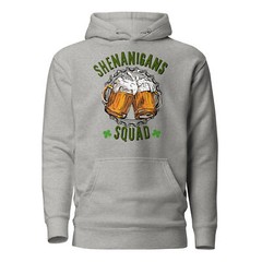 Shenanigans Squad Beer St. Patrick’s Day Funny Unisex Hoodie S,M,L,XL,2X,3X