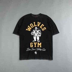 Darc Sport x Marvel Hulk WOLVES GYM Adult Oversized Premium Tee Size M SOLD OUT