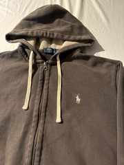 Polo Ralph Lauren Polo Ralph Lauren Fleece Full-Zip Hoodie Brown Size Large