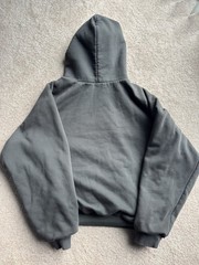 Yeezy Gap Balenciaga – Shrunken Hoodie – Medium – Washed Black (Kanye West)