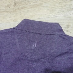 JOHNNIE-O Mens L LARGE SULLY PULLOVER 1/4 ZIP ROYAL PLUM PURPLE GOLF SWEATSHIRT