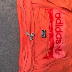 Adidas Originals Coral Trefoil Graphic Pullover Hoodie