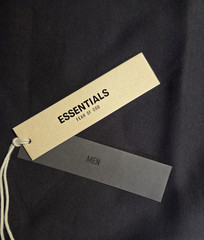 Fear Of God Essentials 1977 Fleece Hoodie Pullover Sweatshirt Flocked Iron NWT