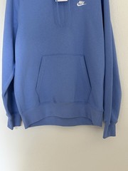 Men’s Nike Club Fleece Pullover Hoodie Football Blue FN3859-494 Men’s Sz M – NWT