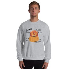 Turkey Gravy Funny Thanksgiving Unisex Sweatshirt S,M,L,XL,2X,3X,4X