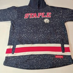 Vintage Staple Men’s Multicolor Drawstring Hoodie Pullover Sweatshirt Size 2XL