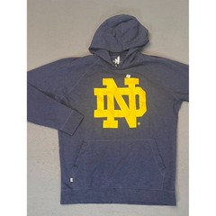 Notre Dame Johnnie O Hoodie Men’s Size Small Blue Play Like A Champion Football