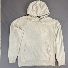 All In Motion Men’s Medium Light Gray Heather Hooded Pullover Sweatshirt Hoodie