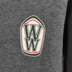 Westside Woodworks Moab UT Hoodie Mens L Gray Layers Winter Fall