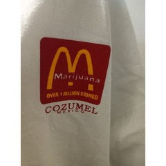 Men/Women’s Cozumel Mexico Marijuana Zip Up With Hood One Size
