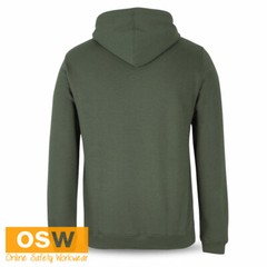 BN Unisex Adults Urban Fit Pop Over Casual Warm Hoodie – Army Green XXS~5XL