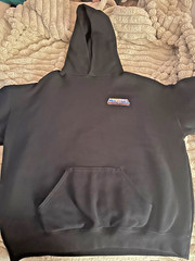 MADSAKI x Masters of the Universe He-Man Hoodie XL Black Mattel NTWRK Kaikai Kik