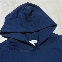 PETER MILLAR Mens M MEDIUM OASIS HOODIE NAVY BLUE PULLOVER SWEATSHIRT MF25K68
