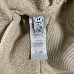 Drew House Sketch Mascot Crewneck Sweatshirt XXS Graphic Print Embroidered Tan