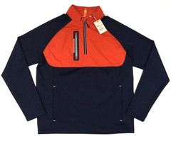 Peter Millar Hyperlight Hybrid Golf Field Windbreaker Stretch Pullover Jacket