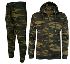 Men’s Full Tracksuit Set Jogging Bottom Joggers Zip Up Hoddie Slim Fit Hoody
