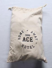 Reigning Champ Adults Atelier Ace Hotel Felt Letter Crewneck NC3 Navy Medium NWT