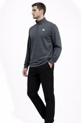Adidas Men’s Crewneck Elevated Navy Blue Size 2XL