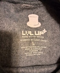 Assassin’s Creed Loot Crate Lvl Up Men’s Crew Neck Sweatshirt Size Large Gray