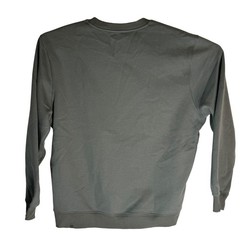 CRZ YOGA Mens Fleece Sweatshirt Grey Sage Crewneck Pullover Size M NZ22