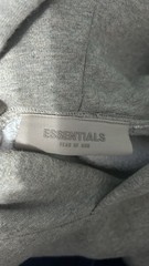 Fear of Gods Essentials Men’s Dark Oatmeal Hoodie Size Large
