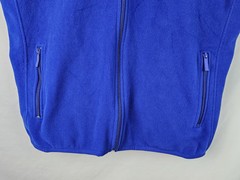 Knocker Activewear Men’s Vest Size XL Blue Fleece Sweatshirt Sleeveless Jacket