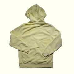 LEVI’S 90s Y2K BLANK PREMIUM COTTON YELLOW FADED DISTRESSED HOODIE SWEATSHIRT M