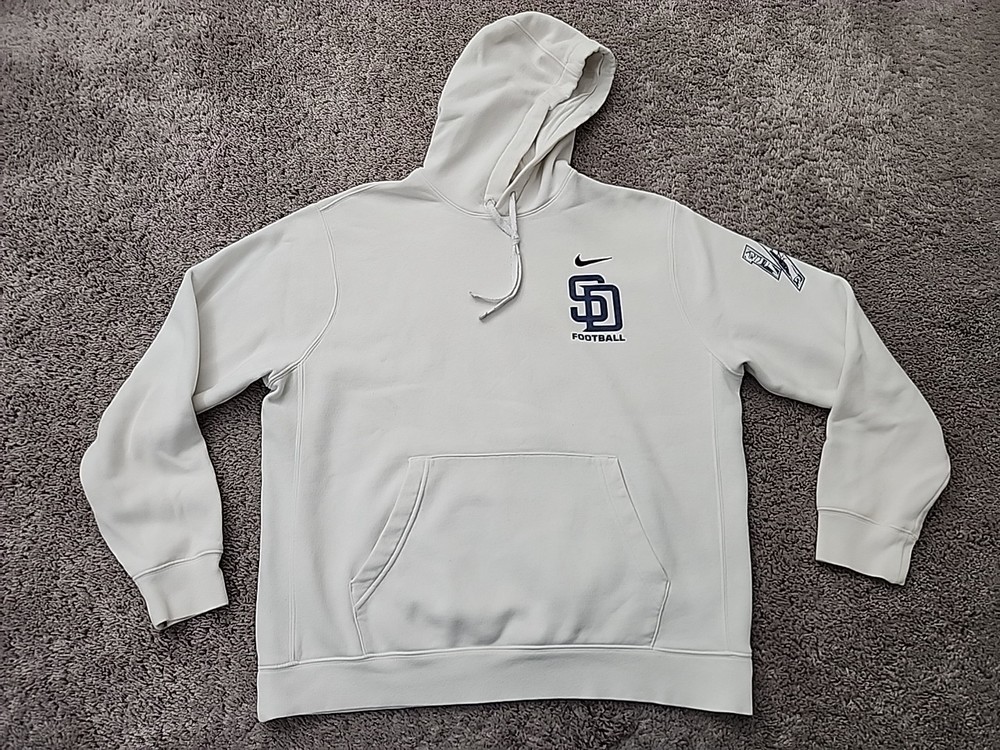 San Diego Crusaders Hoodie Mens L Pullover USA Flag Patriotic Nike Football