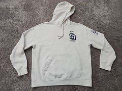 San Diego Crusaders Hoodie Mens L Pullover USA Flag Patriotic Nike Football