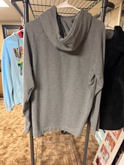 Nike Men’s Gray Modern French Terry Pullover Hoodie Size Medium