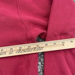 VTG Taft University Hoodie Mens Small Red College School Law Sports Outdoor Y2K