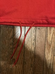 Vintage Bike Quarter Zip Size Large 90s Bicycle Red Fall Winter Bicycle