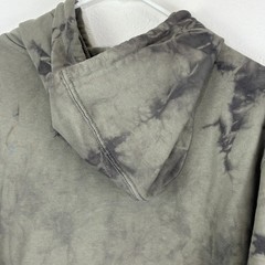 KATIN Hoodie Men’s NEW Size L Tie Dye Heavyweight Pullover Pocket Green Gray