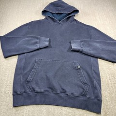 Origin Maine Hoodie Men Large 100 Kilo Heavy Cotton Fleece USA Made Faded