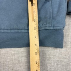 L.L. Bean Katahdin Iron WHoodie Mens M Blue Full Zip Sherpa Lined Fleece