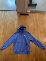 Men’s Nike Club Fleece Pullover Hoodie Football Blue FN3859-494 Men’s Sz M – NWT