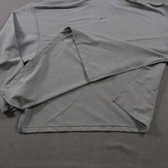 Nike Yoga Hoodie Mens Extra Large Athletica Performance Heather Gray Boxy