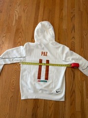 Nike By You Fútbol 90 Hoodie Men’s Medium White PAZ 11 HV3509-133 Rare