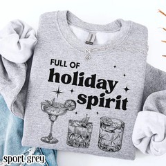 Christmas Sweatshirt Full of Holiday Festive Season Apparel