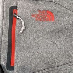 The North Face Gray Zip-Up 100% Polyester Performance Hoodie Men’s Small