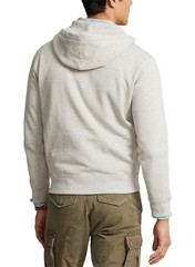 Polo Ralph Lauren Mens Signature Fleece Hoodie Large Light Spring Heather – NWT