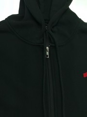 True Religion BIG HS FLOCK ZIP HOODIE, XL, Jet Black – Graphic Buddha Zip Up