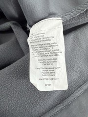 Callaway XXL Gray Full Zip Pullover Men 100% Polyester Golf Sweater Jacket