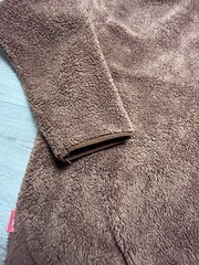 Nintendo Donkey Kong DK Fleece Hoodie Brown Japan 2XL