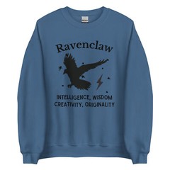 Ravenclaw House Harry Potter Unisex Sweatshirt S,M,L,XL,2X,3X