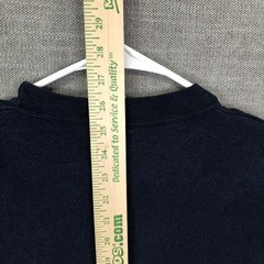 Vintage 90s Handcuffs Sweatshirt Teens XL Blue Logo Crewneck Funny Pullover USA