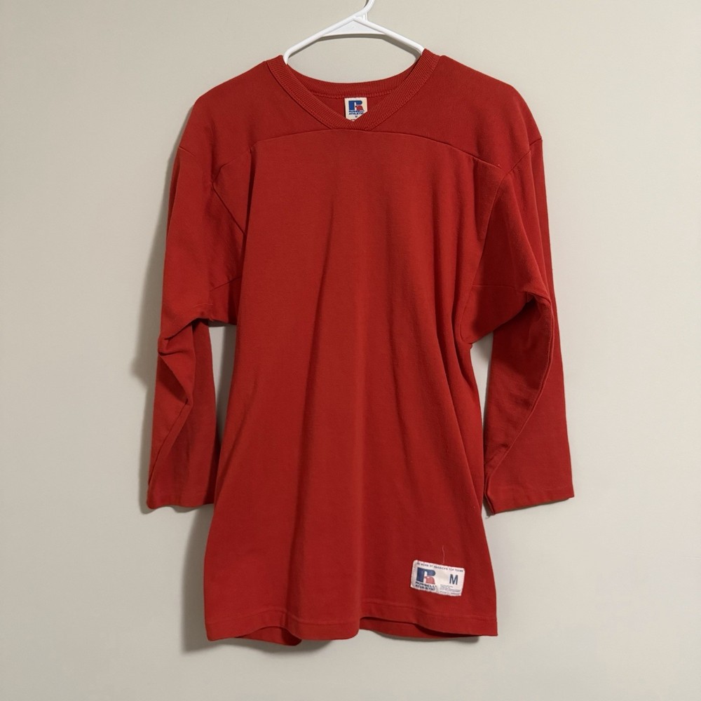 Size M – Russel Athletic Pro Jersey Red Crew Neck